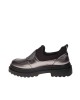  Bruno Scarpe Loafer Ανθρακί με Strass