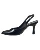  Bruno Scarpe Γόβα Mule Λουστρίνι Μαύρη