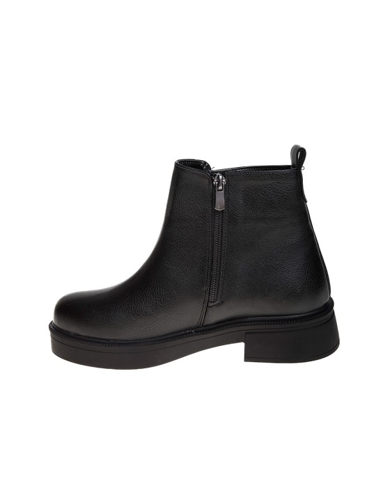 Bruno Scarpe Μποτάκι με Λωρίδα Strass στο πλάι Μαύρο Bruno Scarpe Μποτάκι με Λωρίδα Strass στο πλάι Μαύρο