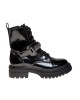   Bruno Scarpe Αρβυλάκι Λουστρίνι με Σχέδιο Strass Μαύρο BS-7006