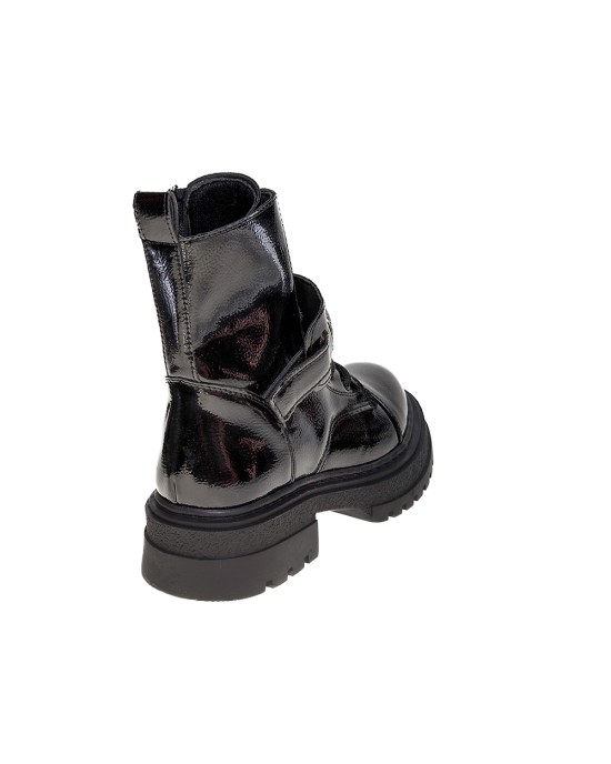   Bruno Scarpe Αρβυλάκι Λουστρίνι με Σχέδιο Strass Μαύρο BS-7006