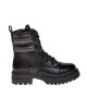   Bruno Scarpe Αρβυλάκι με Σχέδιο Strass Μαύρο BS-7002