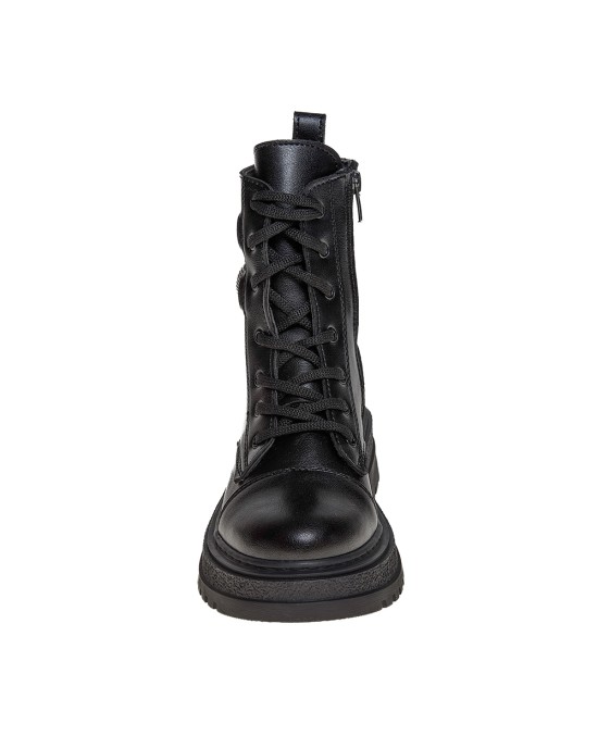   Bruno Scarpe Αρβυλάκι με Σχέδιο Strass Μαύρο BS-7002