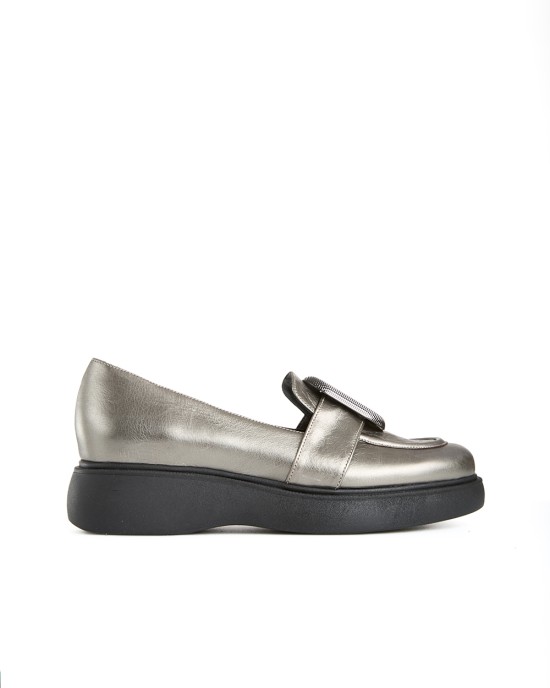  Bruno Scarpe Loafer Ανθρακί