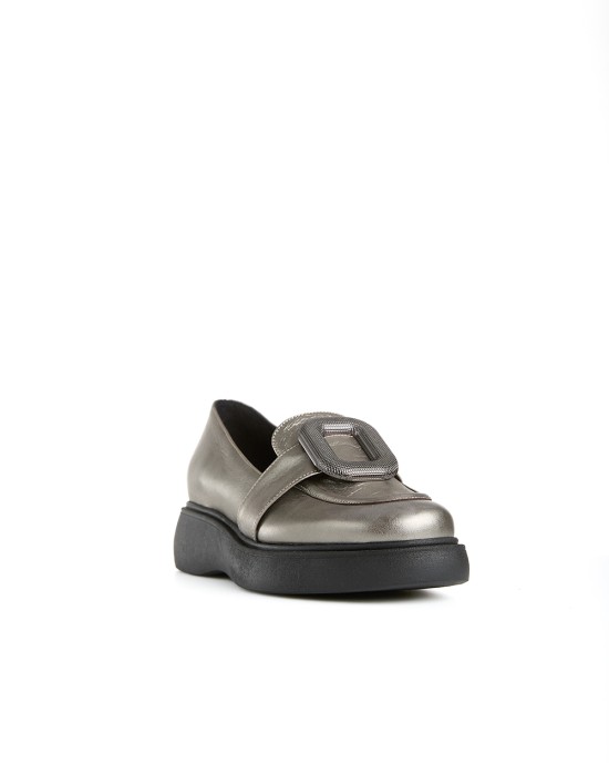  Bruno Scarpe Loafer Ανθρακί