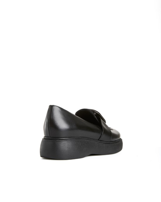  Bruno Scarpe Loafer Μαύρο 