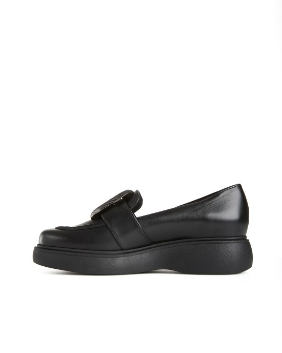  Bruno Scarpe Loafer Μαύρο 