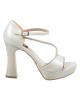   Bruno Scarpe Νυφικά Πέδιλα σε Πέρλα BS-3267