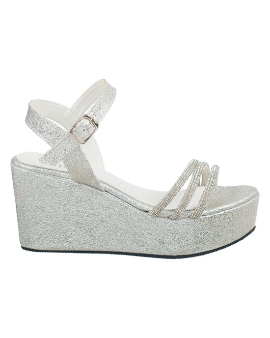   Bruno Scarpe Πλατφόρμα Ασημί BS-3506-61S