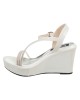   Bruno Scarpe Πλατφόρμα Λευκή Πέρλα BS-7016PR