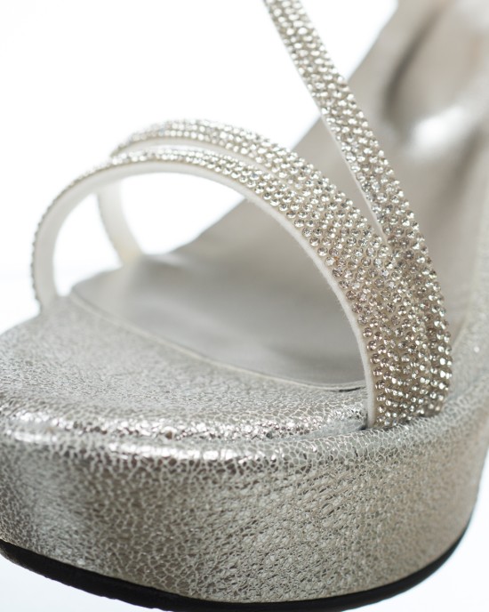   Bruno Scarpe Πλατφόρμα Ασημί BS-7016S