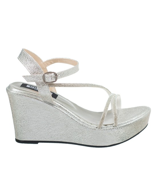   Bruno Scarpe Πλατφόρμα Ασημί BS-7016S