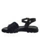   Bruno Scarpe Γνήσιο Δέρμα Flat Πέδιλα Μαύρο