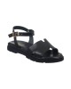   Bruno Scarpe Γνήσιο Δέρμα Flat Πέδιλα Μαύρο