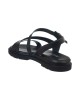   Bruno Scarpe Γνήσιο Δέρμα Flat Πέδιλα Μαύρο 