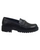   Bruno Scarpe Loafer Μαύρο με Strass BS-00170B