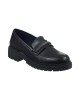   Bruno Scarpe Loafer Μαύρο με Strass BS-00170B