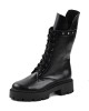   Bruno Scarpe Μποτάκι Δέρμα 3/4 Μαύρο BS-11008-B