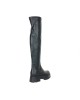   Bruno Scarpe Μπότα Δέρμα Over the knee Μαύρο BS-X24-142