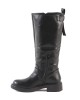 Bruno Scarpe Μπότα Μαύρη με Διπλή Αγκράφα στο πλάι Bruno Scarpe Μπότα Μαύρη με Διπλή Αγκράφα στο πλάι