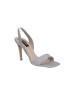 Πέδιλο Ασημί Glitter. 'Υψος τακουνιού 9cm. BS-41366S Πέδιλο Ασημί Glitter. 'Υψος τακουνιού 9cm. BS-41366S