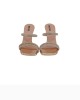 Πέδιλο Mules Χαλκός με Strass Λουράκια. BS-701-1C Πέδιλο Mules Χαλκός με Strass Λουράκια. BS-701-1C