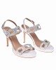 BRUNO SCARPE - Πέδιλο Λευκό με Strass BS-07278-W