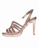BRUNO SCARPE - Πέδιλο Bronze με Strass BS-07280-BR