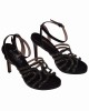 BRUNO SCARPE - Πέδιλο Μαύρο με Strass BS-07280-B