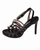 BRUNO SCARPE - Πέδιλο Μαύρο με Strass BS-07280-B