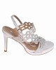 BRUNO SCARPE - Πέδιλο Λευκό με Strass BS-07281-W