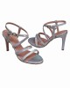 Bruno Scarpe - Πέδιλο Ασημί Snake Print  BS-00712-S   
