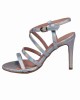 Bruno Scarpe - Πέδιλο Ασημί Snake Print  BS-00712-S   
