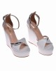 BRUNO SCARPE - Πλατφόρμα Λευκή BS-92637-W