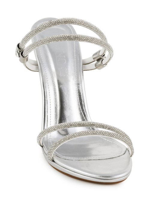  Bruno Scarpe Πέδιλα σε Ασημί χρώμα BS-1030S