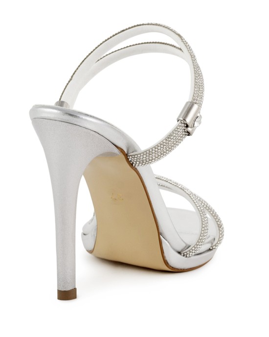  Bruno Scarpe Πέδιλα σε Ασημί χρώμα BS-1030S