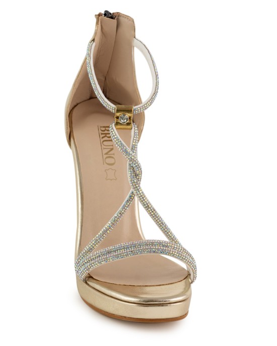  Bruno Scarpe Πέδιλα σε Χρυσό χρώμα BS-3036G