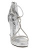  Bruno Scarpe Πέδιλα σε Ασημί χρώμα BS-3036S