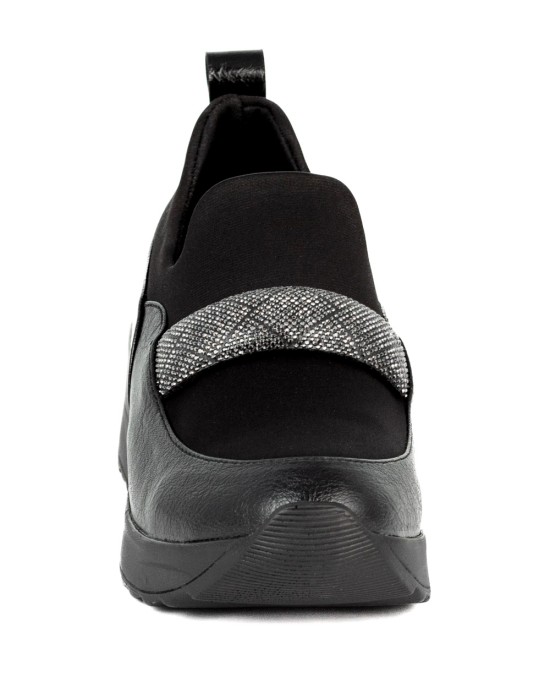  Bruno Scarpe Loafer με Υπερυψωμένη Σόλα Μαύρο BS-2240B