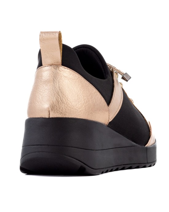  Bruno Scarpe Loafer με Υπερυψωμένη Σόλα Χαλκός BS-2242C