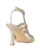  Bruno Scarpe Πέδιλα σε χρυσό χρώμα BS-01480G