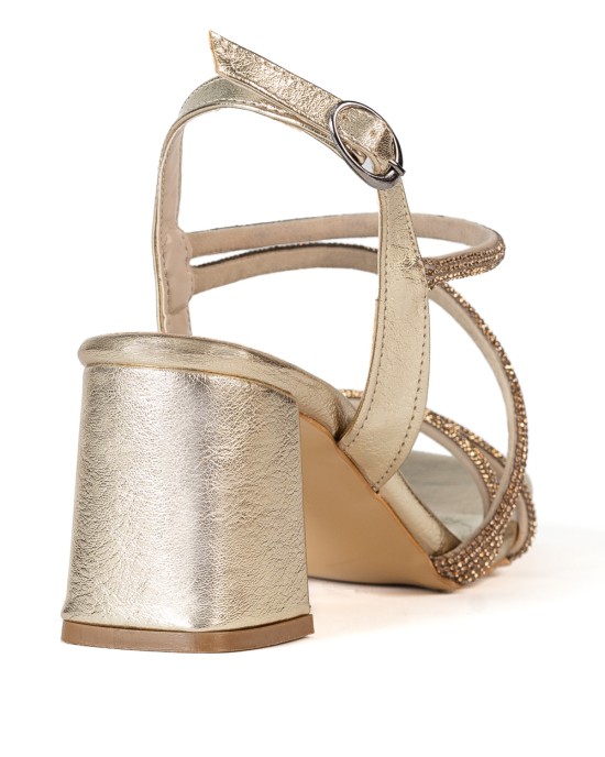  Bruno Scarpe Πέδιλα σε Χρυσό χρώμα BS-0164G