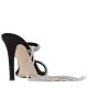  Bruno Scarpe Πέδιλα με Κορδόνι Strass Μαύρο BS-0900