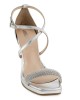  Bruno Scarpe Πέδιλα Ασημί BS-55267S